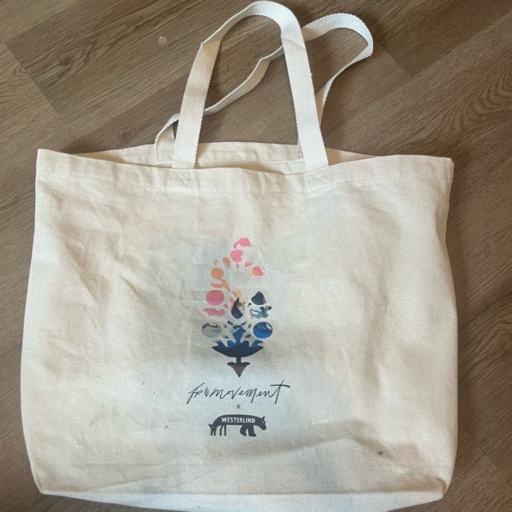 FP Movement by Free People x Westerlind Canvas Tote Bag